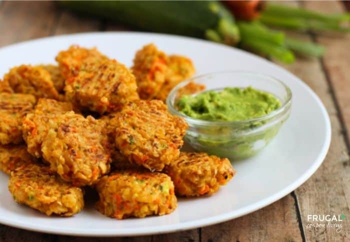 how to make Veggie Loaded Chickpea Nuggets