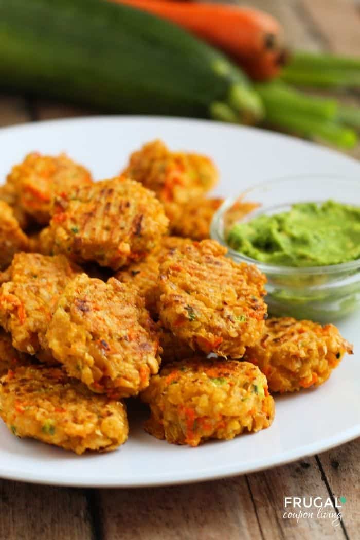 Easy Veggie Chickpea Nuggets Recipe