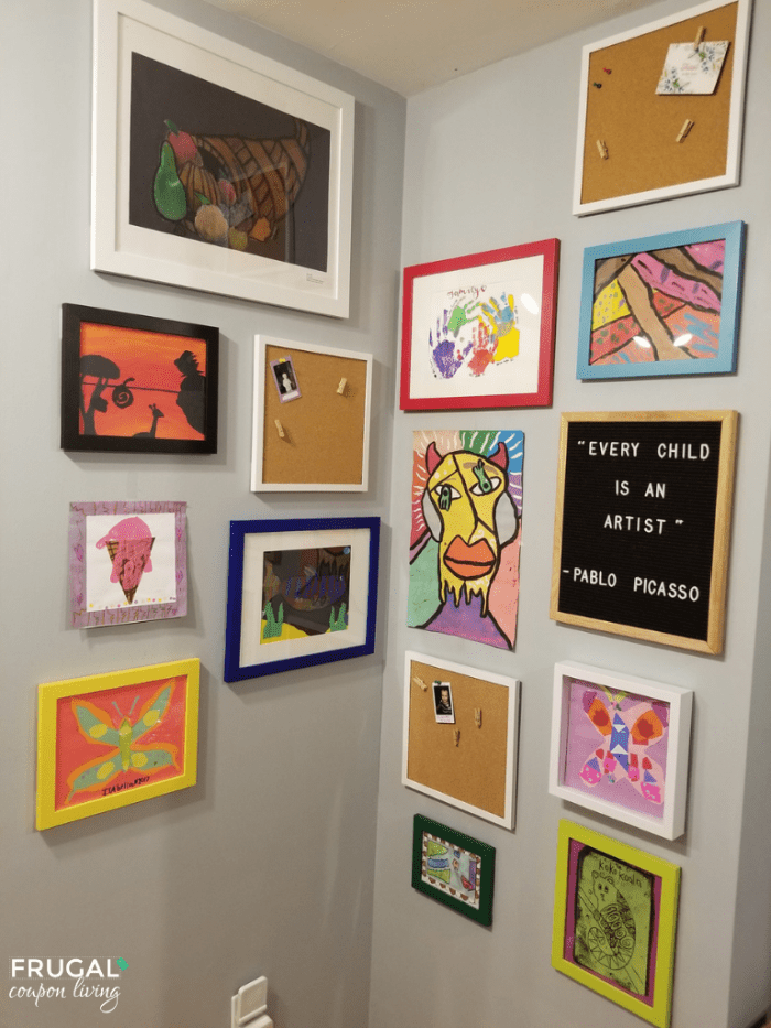 Framing Kids Artwork