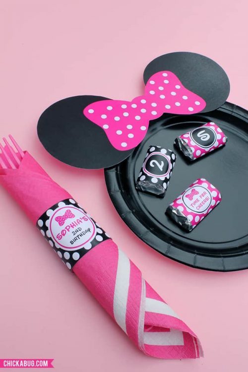 minnie mouse bow printable