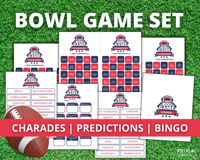 Super Bowl Party Games