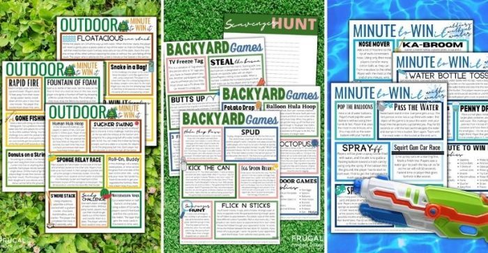 Fun outdoor game ideas