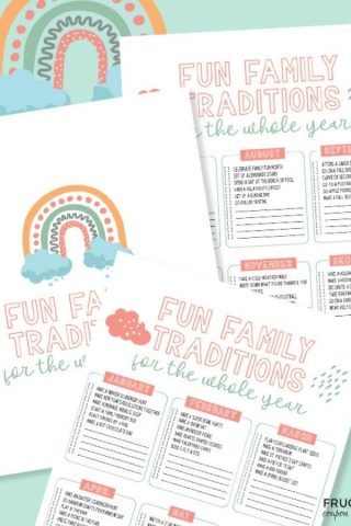 Fun Family Bonding Activities checklist