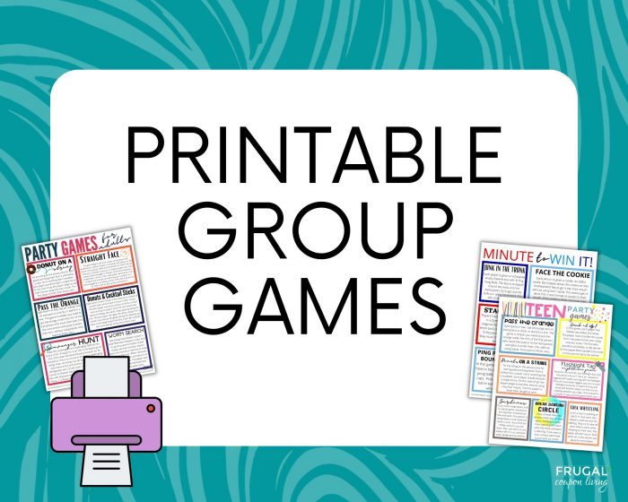 where to printable group games printables