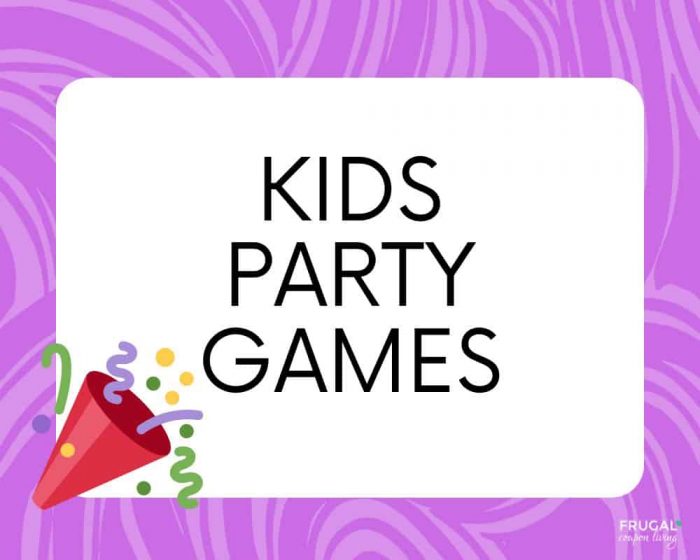 group party games for kids