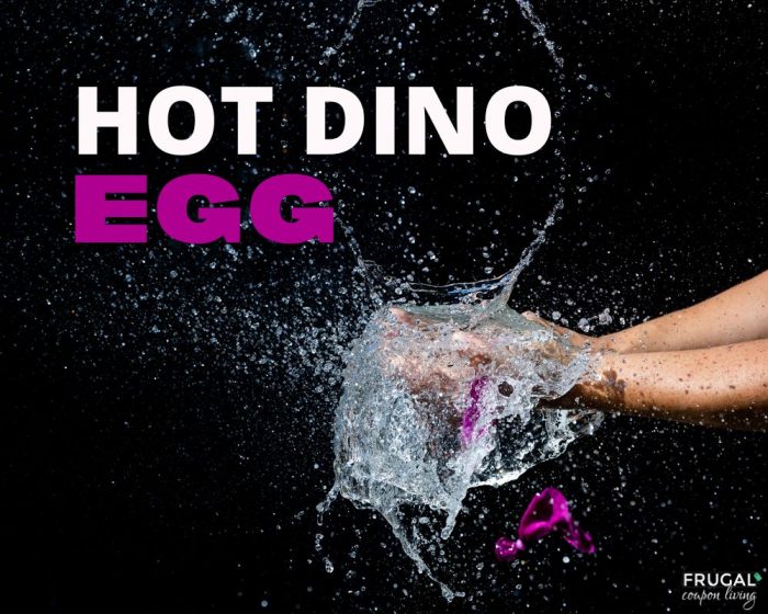 hot potato dinosaur water balloon party game