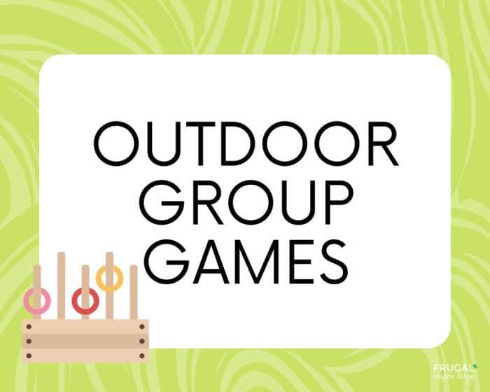 outdoor group games