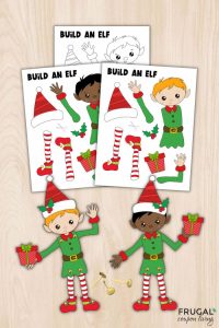 How To Elf Yourself + Free Printable Elf Template Paper Craft