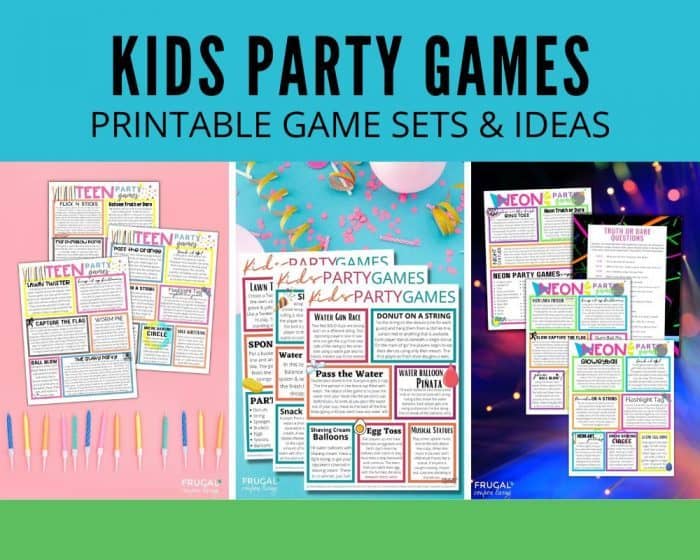 printable fun kids party games for groups