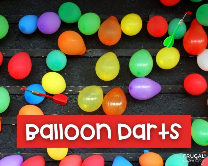 DIY Carnival Birthday Party Ideas Game Balloon Dart Board