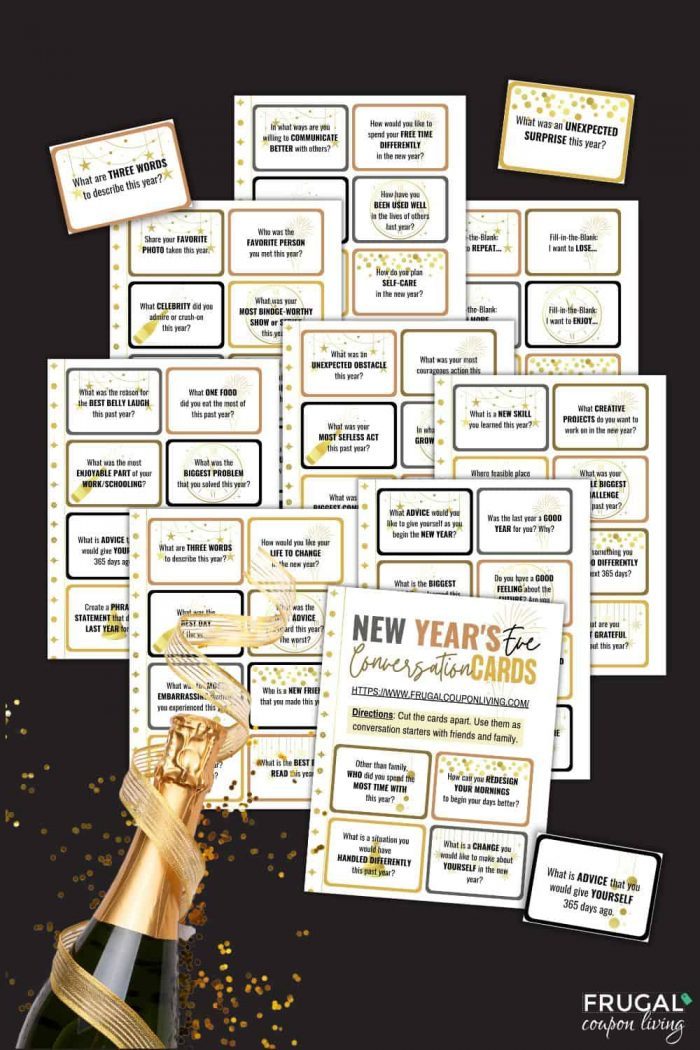 fun New Years Questions Game