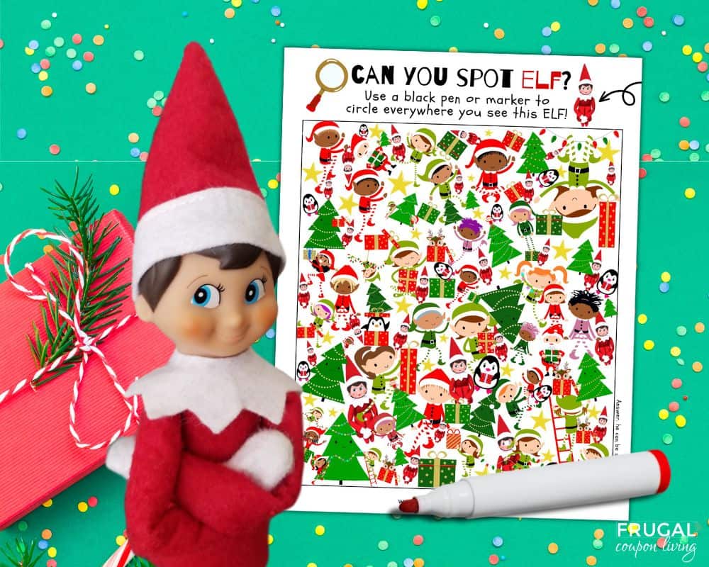 wheres waldo game for elf on the shelf