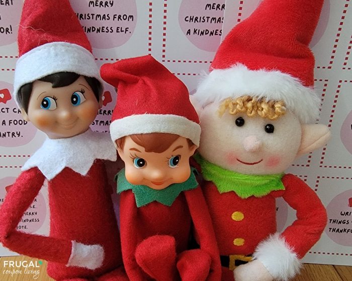 elf on the shelf kindness elves ideas