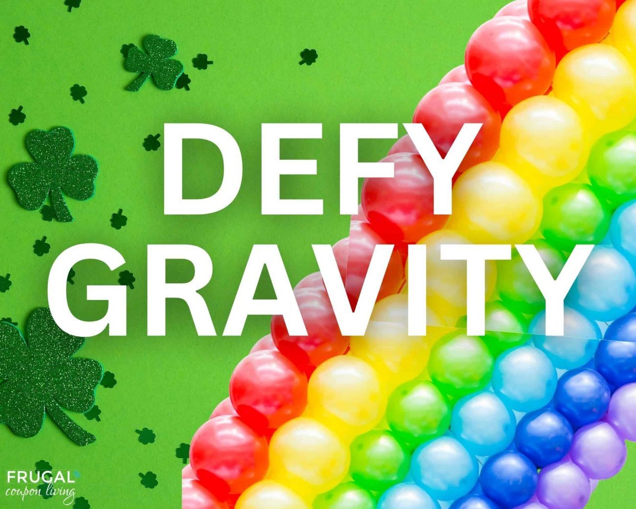 minute to win it defy gravity st patricks day game