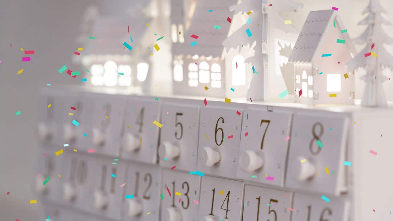 happy birthday advent calendar for a birthday countdown idea