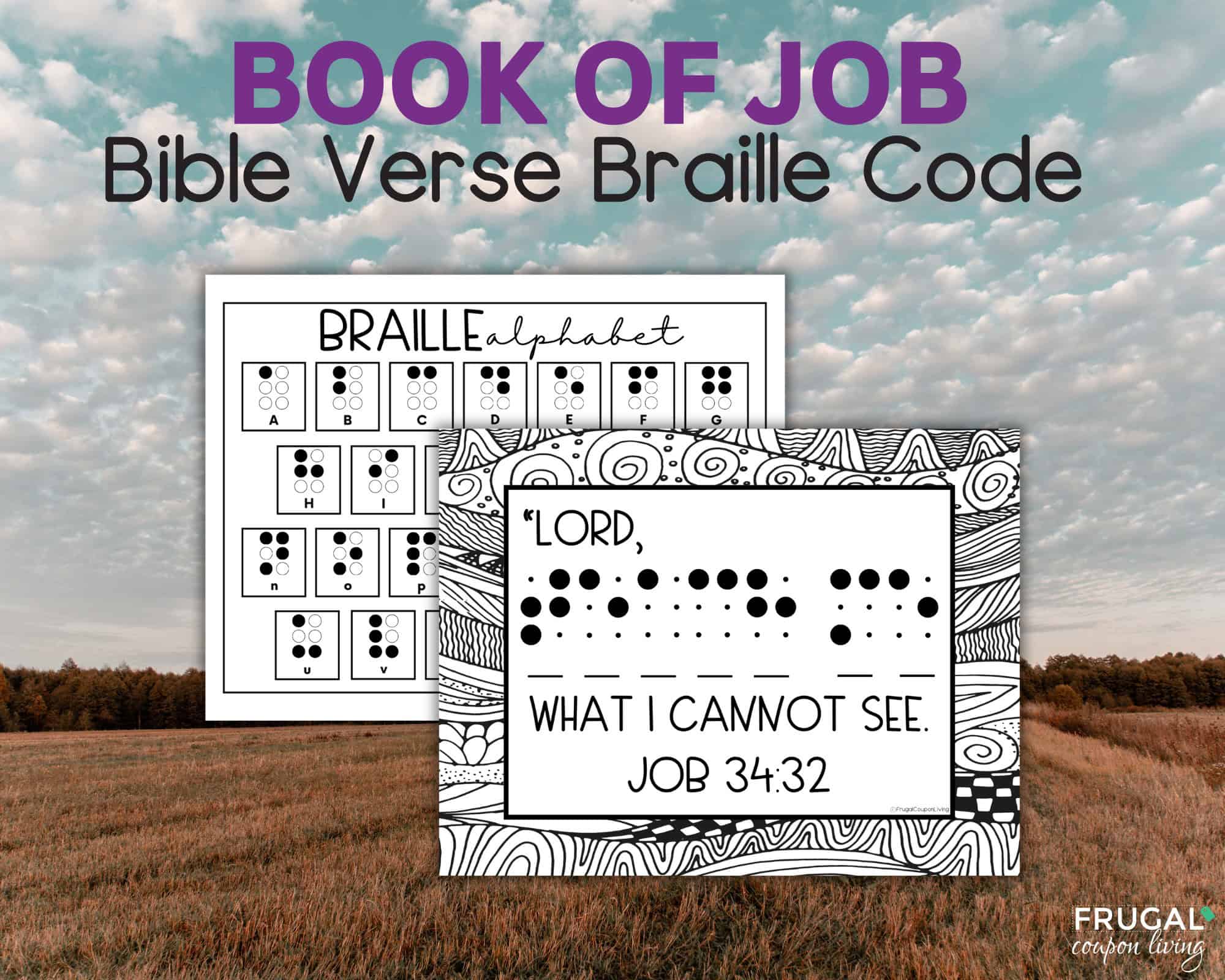 book of job bible verse for kids printable