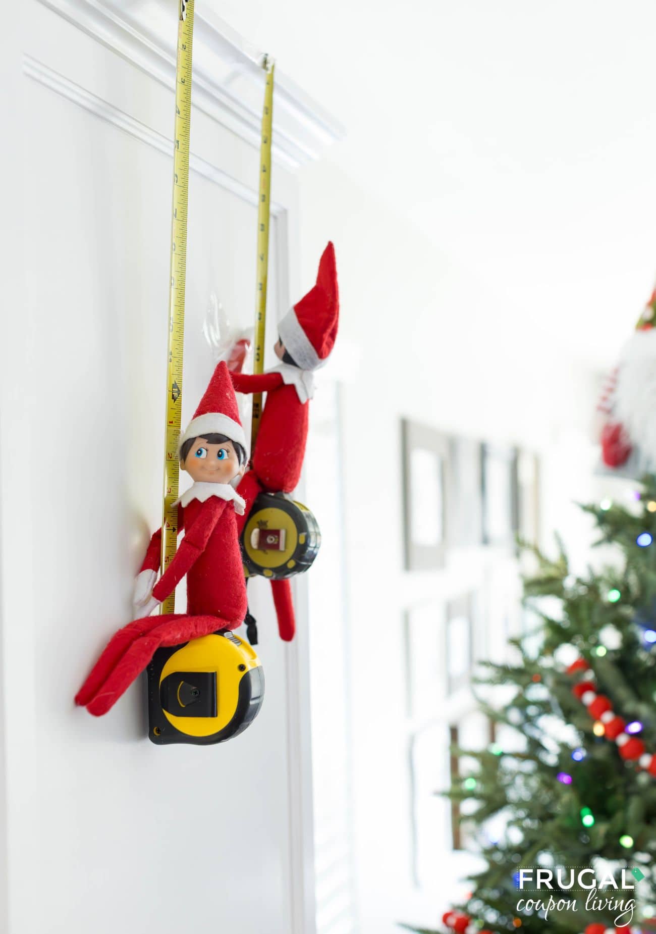 tape measure ride for the elf on the shelf