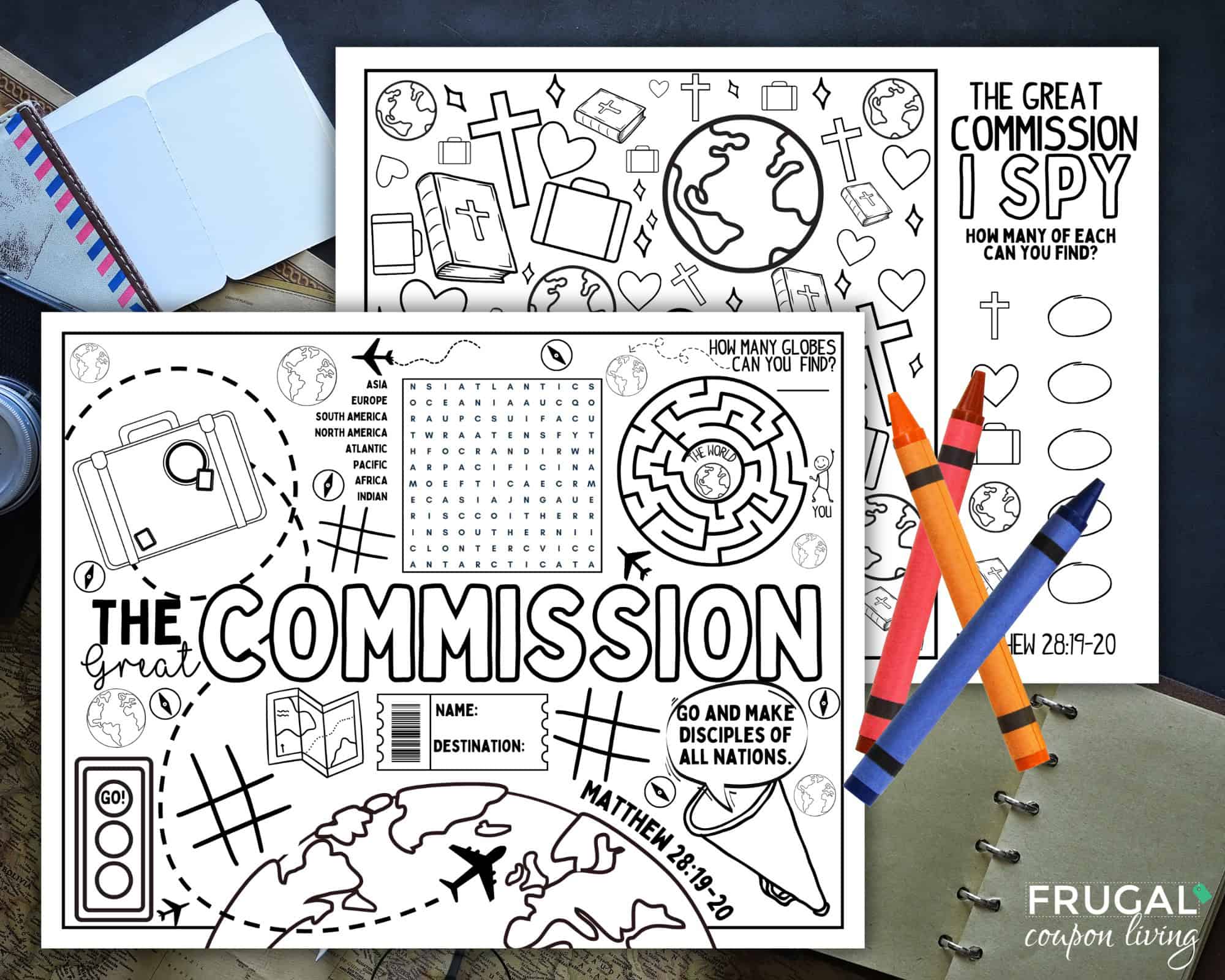 the great commission activity craft for kids