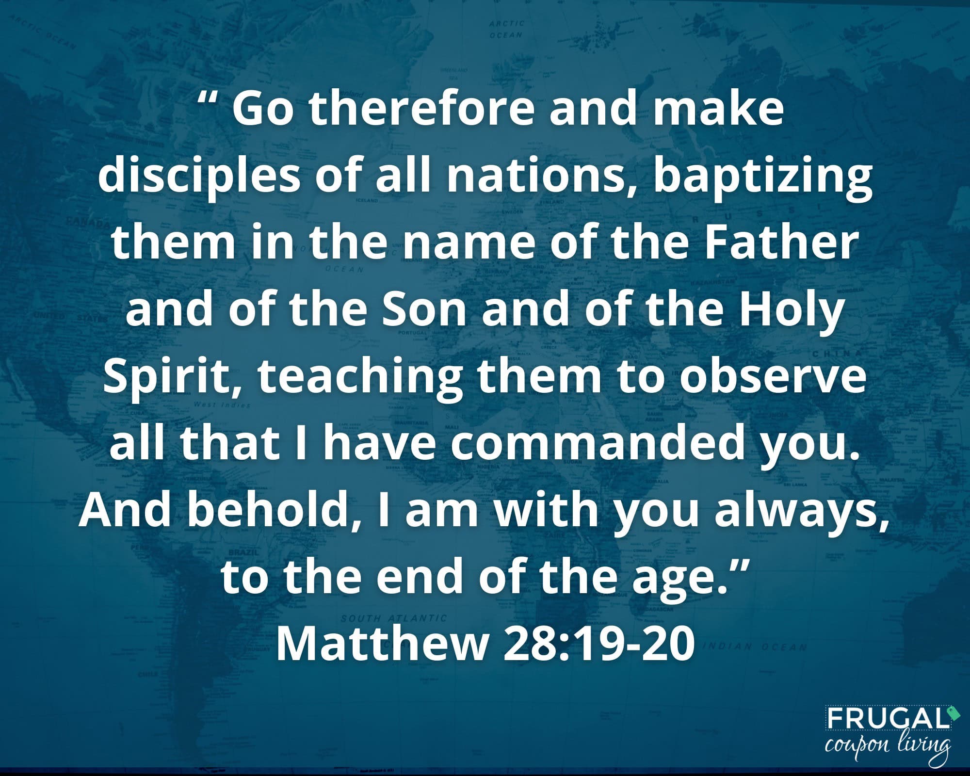 matthew 28 the great commission in the bible