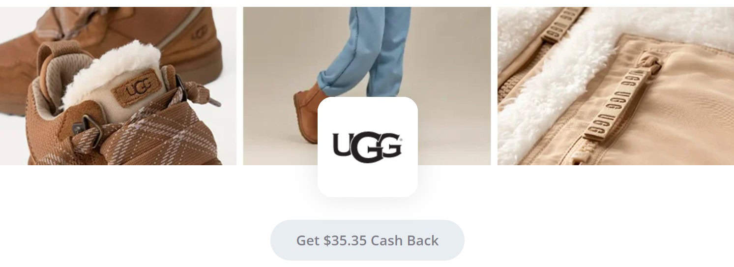 top cash back offer with ugg