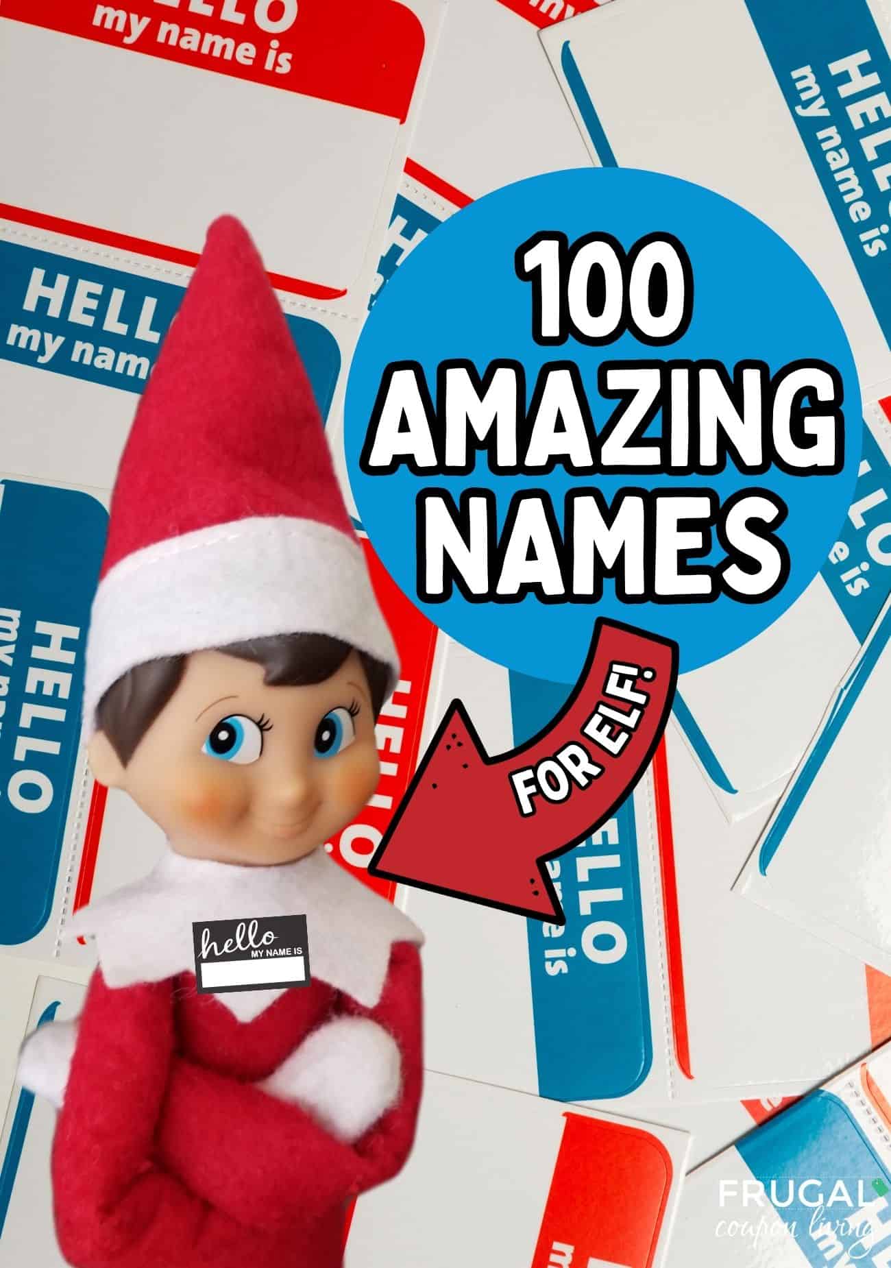 The elf on the shelf name ideas