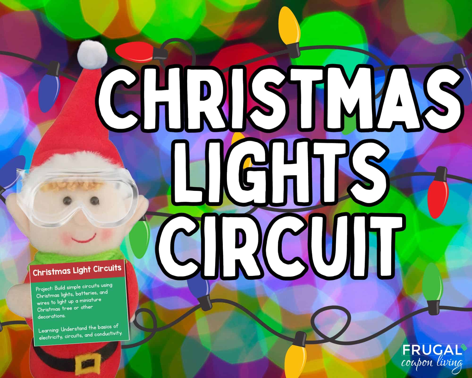 stem activities for christmas elf circuit