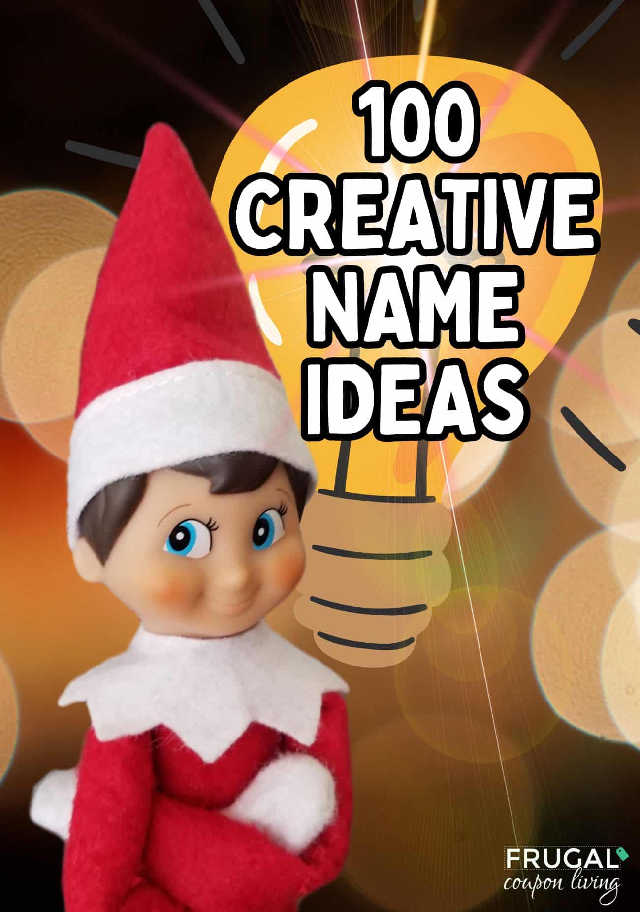 the elf on the shelf list of names