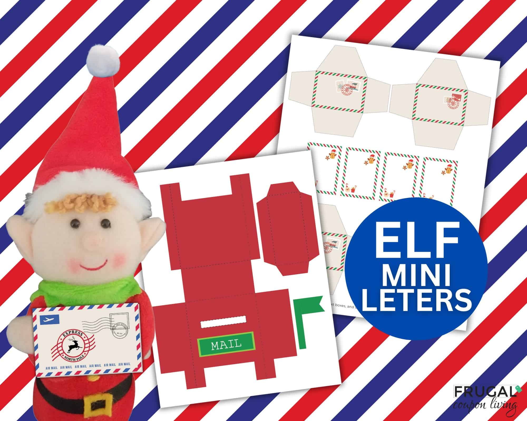 miniature elf letters printable set