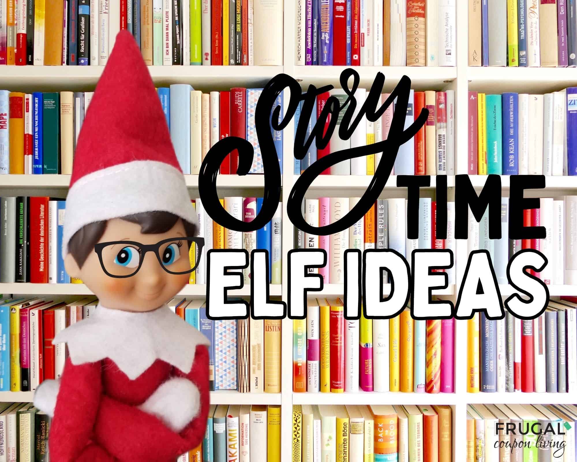 the elf on the shelf girl ideas storytime book