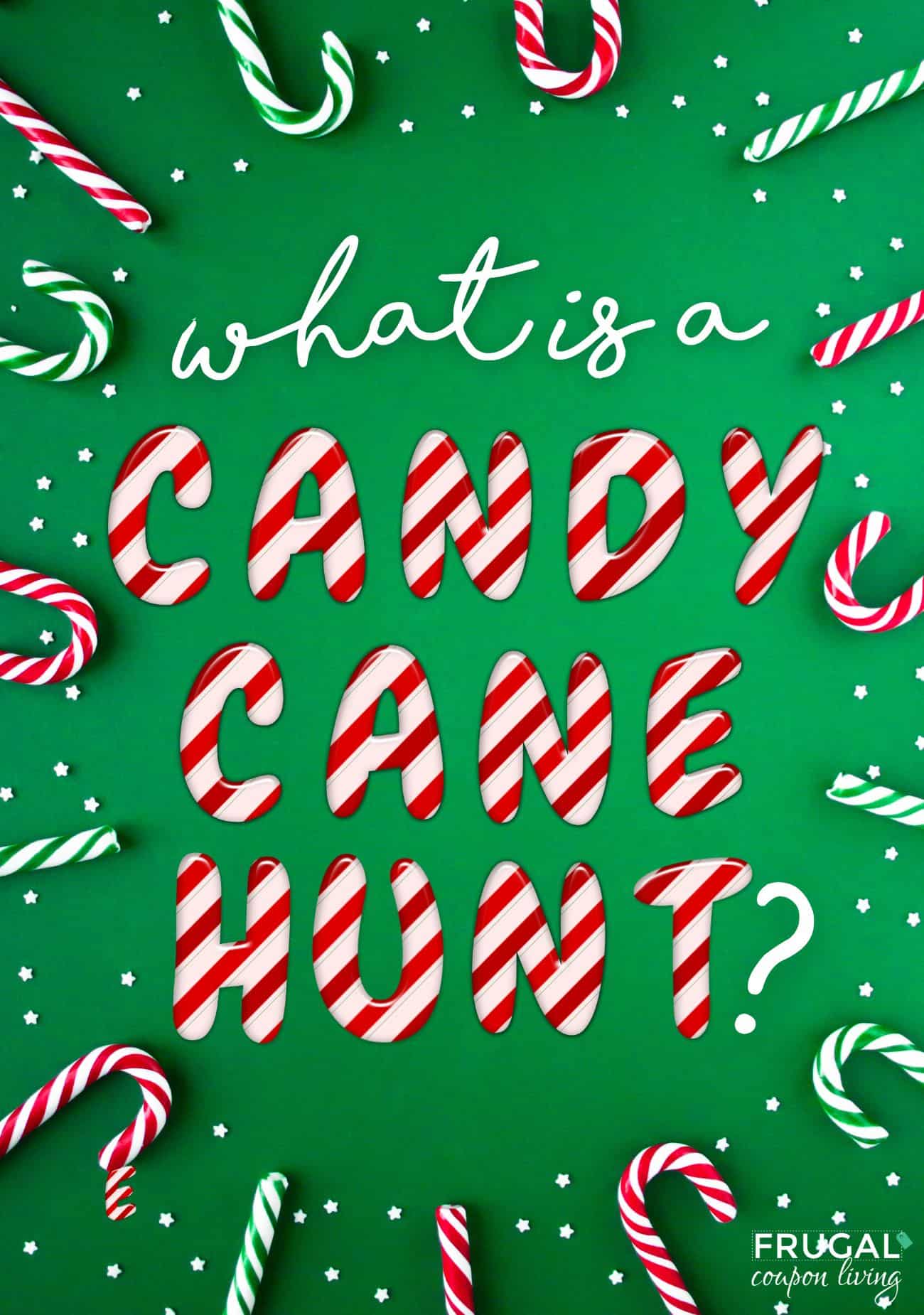 what is a candy cane scavenger hunt